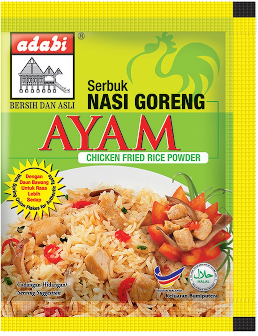 Adabi Serbuk Perencah Nasi Goreng Ayam Seasoning 17g X 2 Pack Airasia Grocer