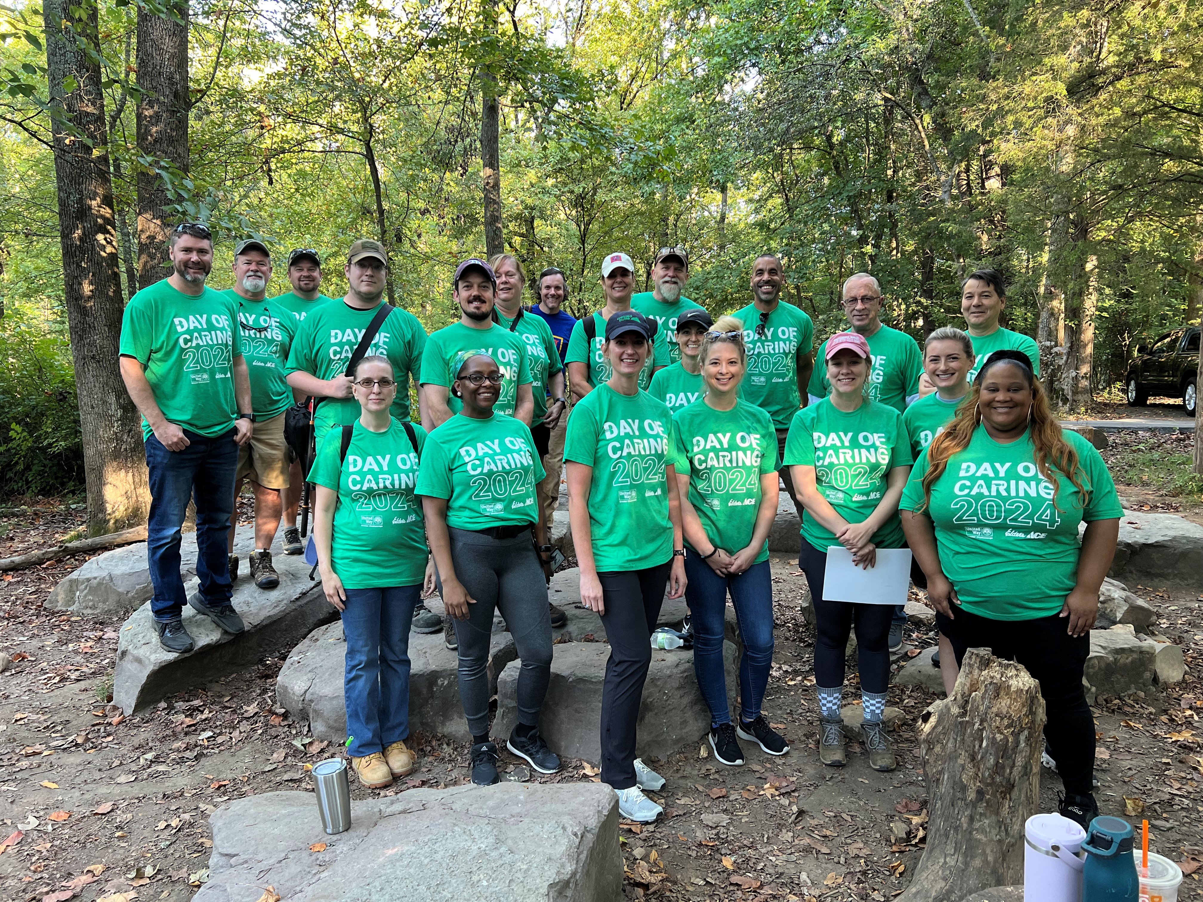 CBL team members volunteer at United Way Day of Caring.