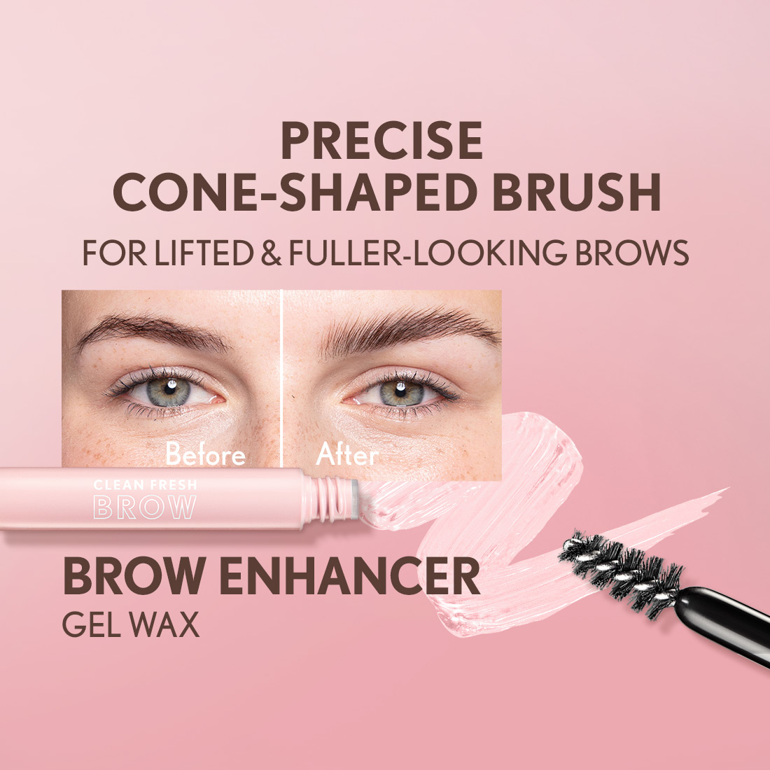 Clean eyebrow best sale brush