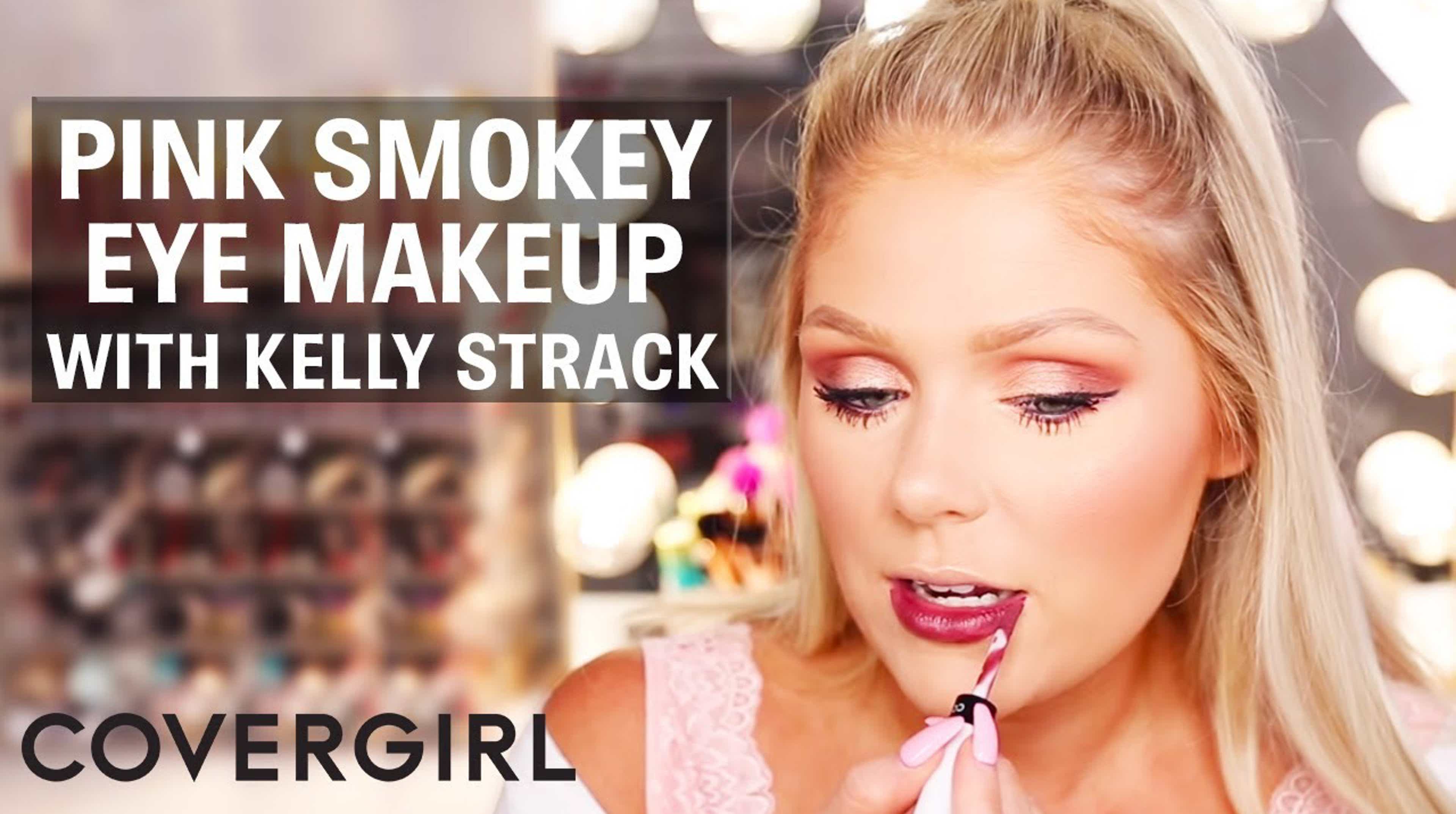 Pink Smokey Eye Makeup Look with Kelly Strack
