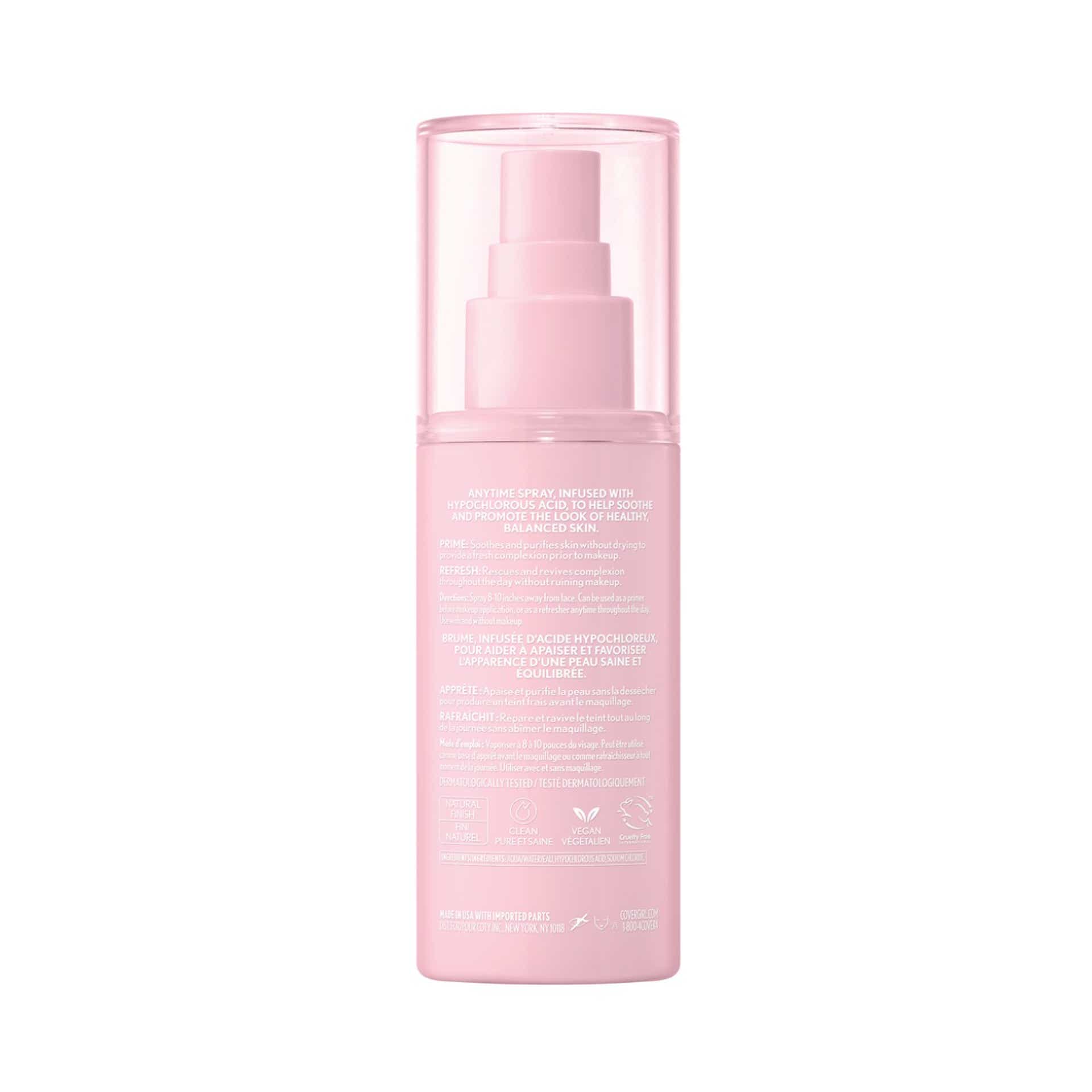 Clean Fresh Prime + Spray Rescue Water Back Pack