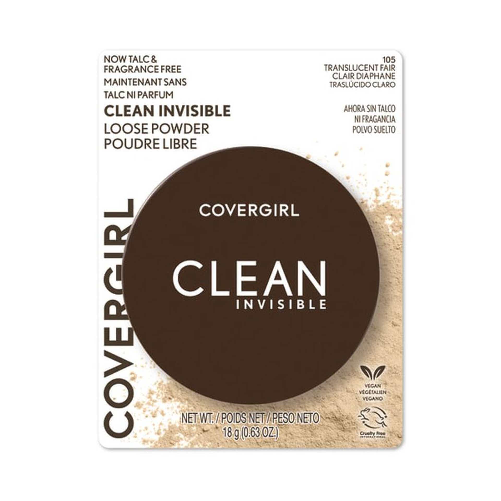 Clean Invisible Loose Powder Front Package
