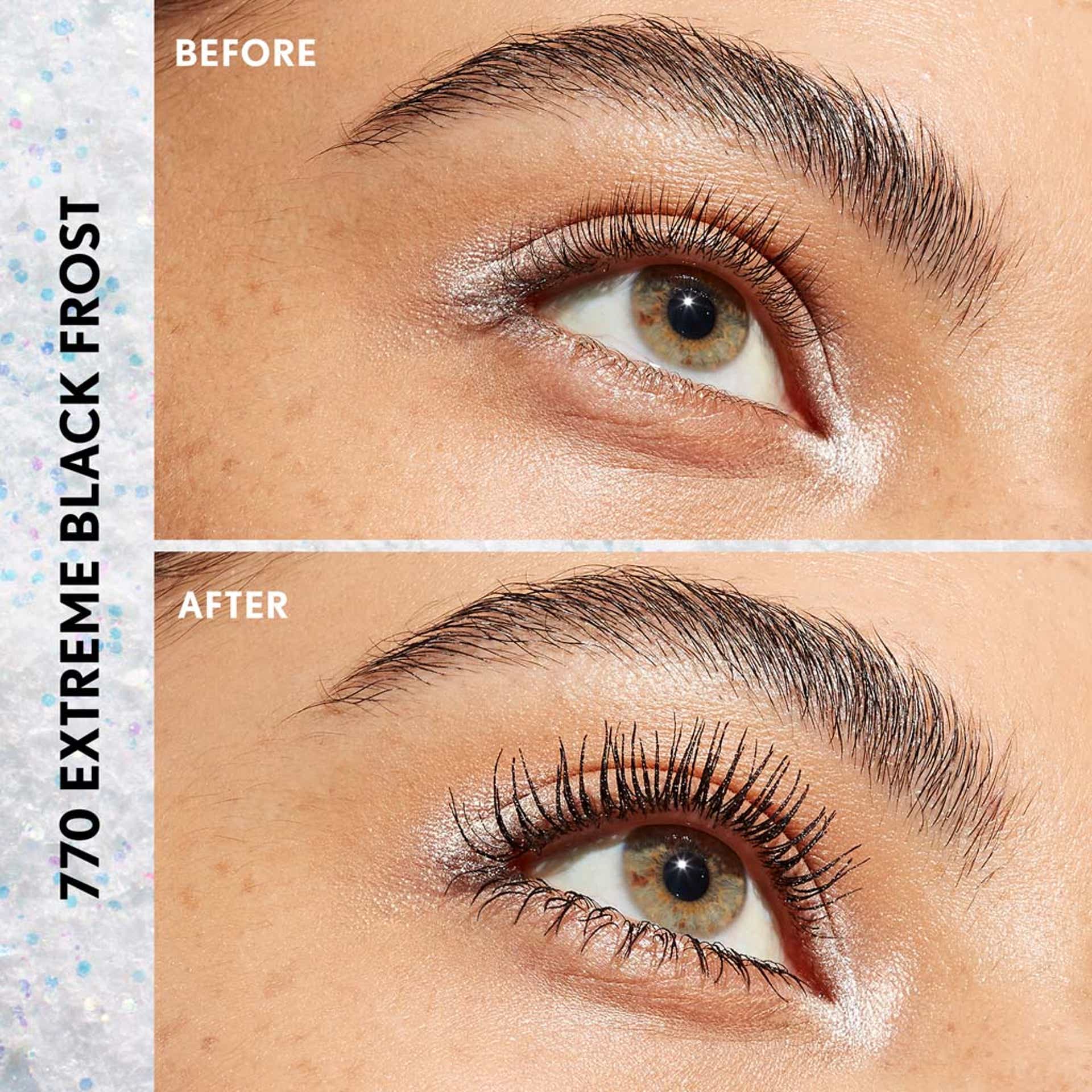 Lash Blast Cleantopia Mascara Holiday Edition Before and After