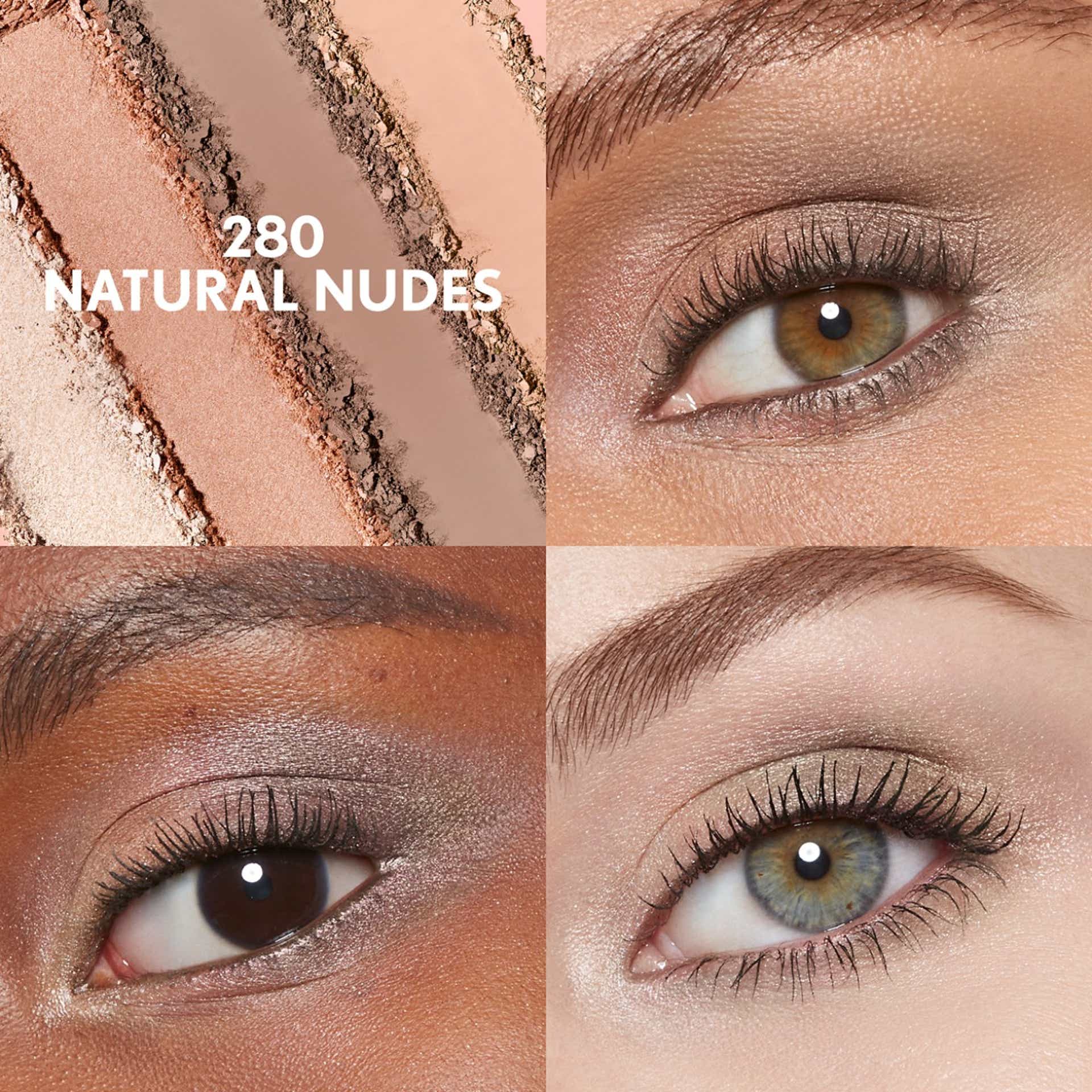 Eye Enhancer Eyeshadow Before and After