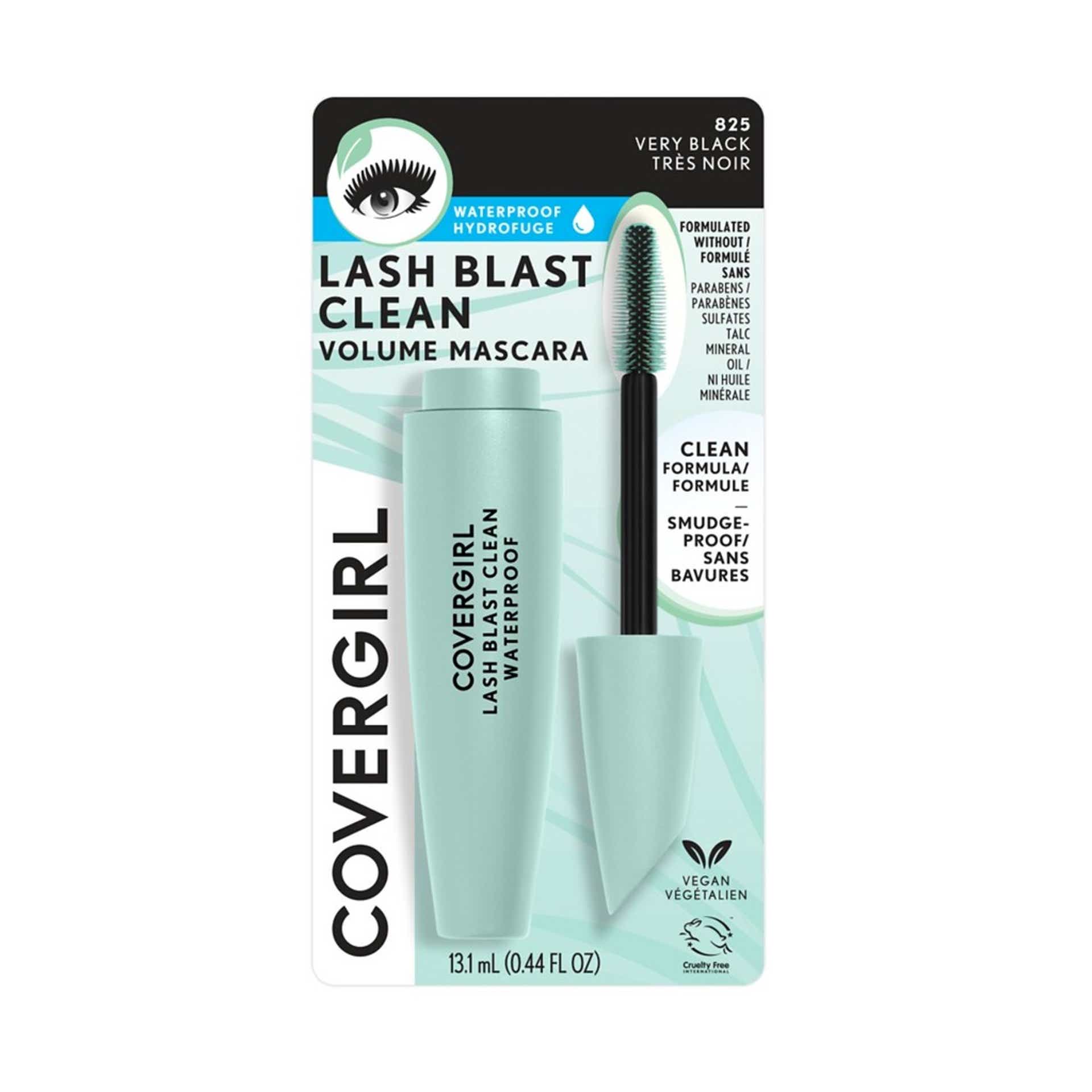 Lash Blast Clean Waterproof Mascara Front Package