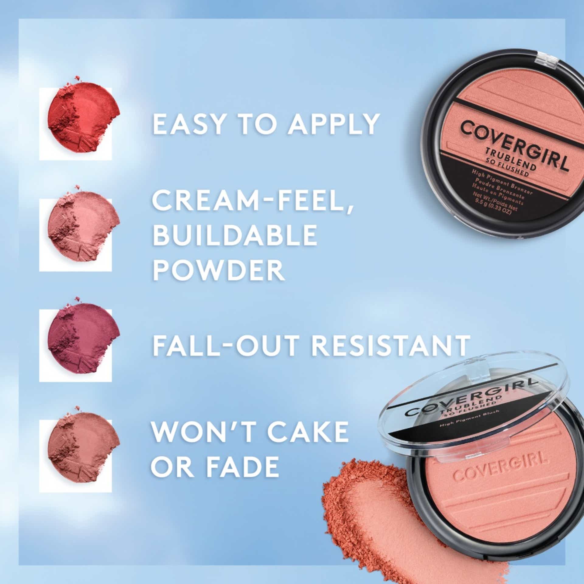 TruBlend So Flushed High Pigment Blush & Bronzer Benefits