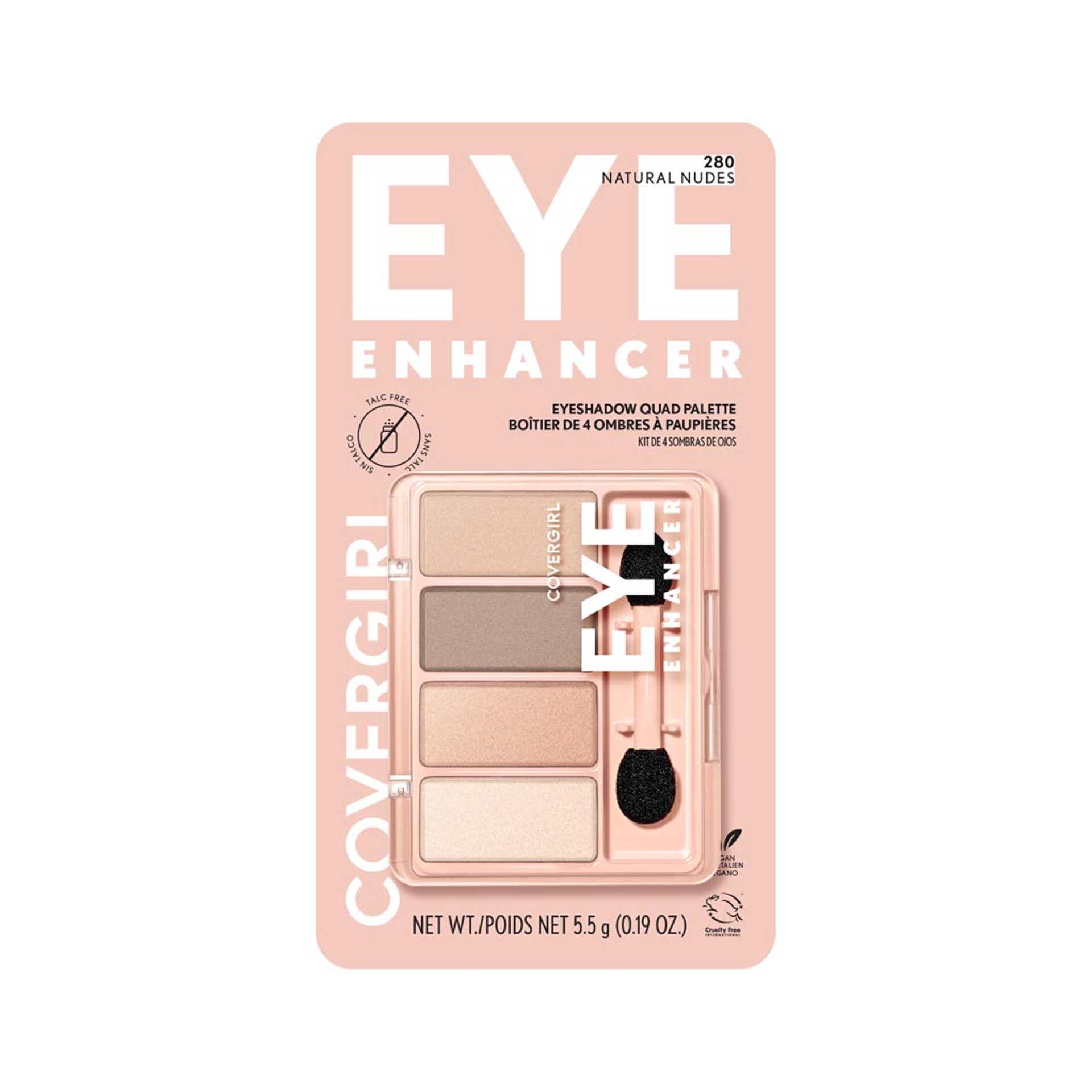 Eye Enhancer Eyeshadow Quad Front Package