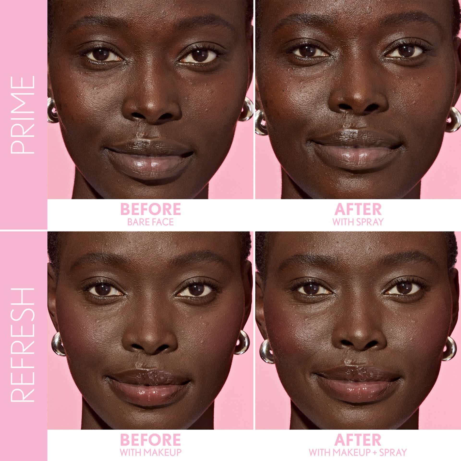 Clean Fresh Prime + Spray Rescue Water Before and After