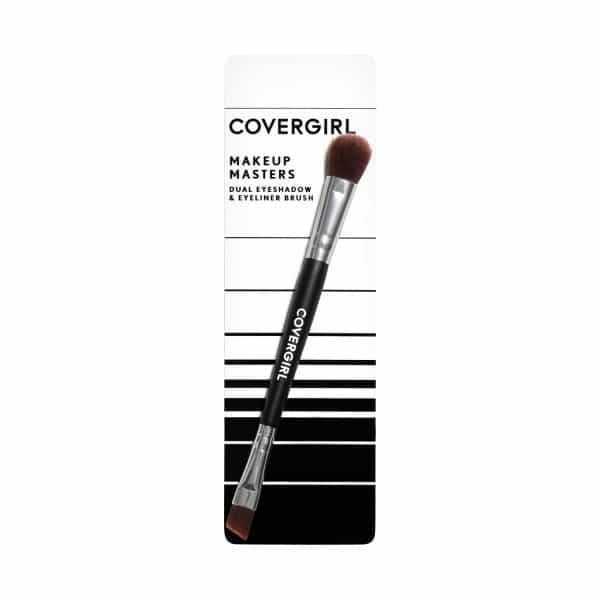 Makeup Masters Dual Eyeshadow & Eyeliner Brush Front Package