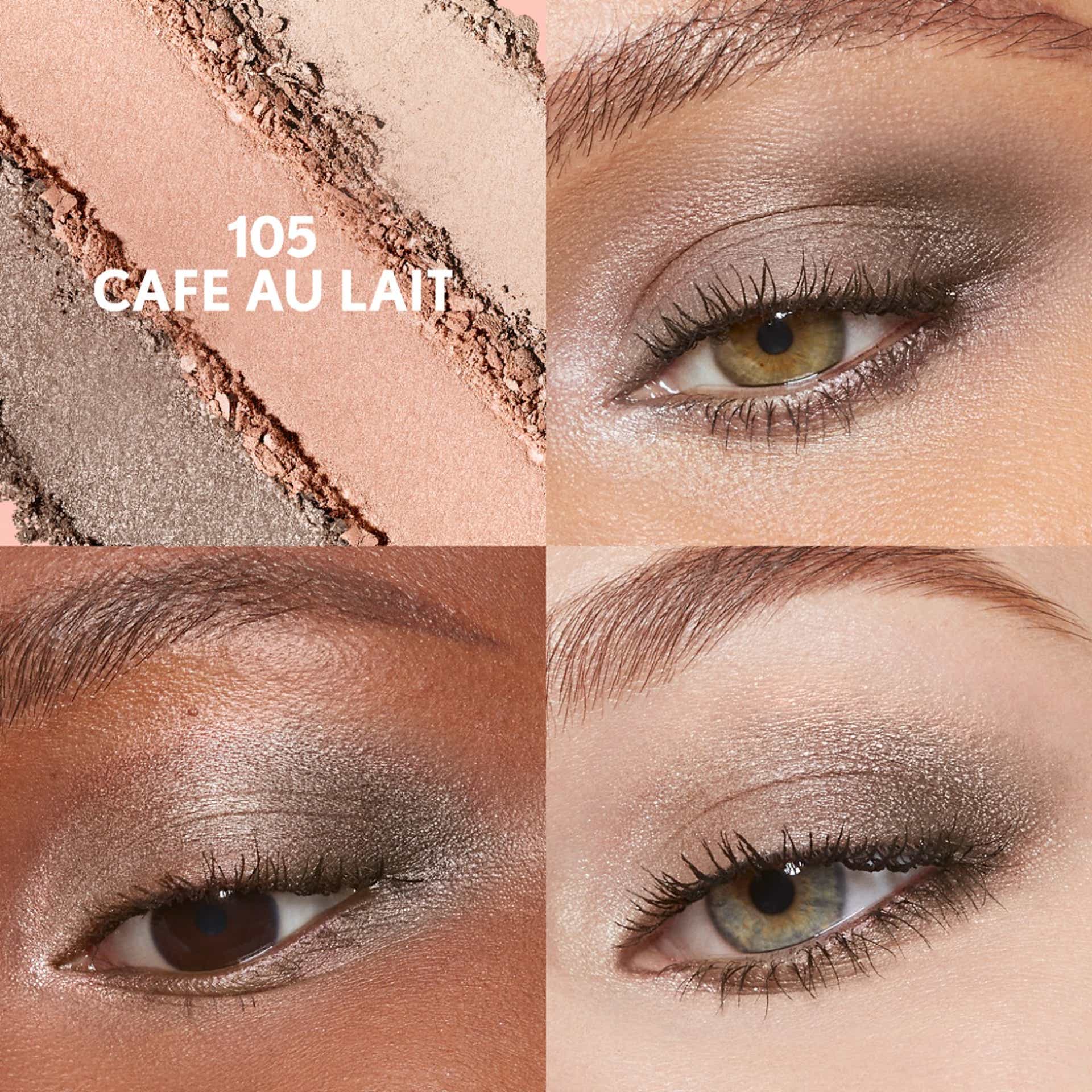 Eye Enhancer Eyeshadow Before and After
