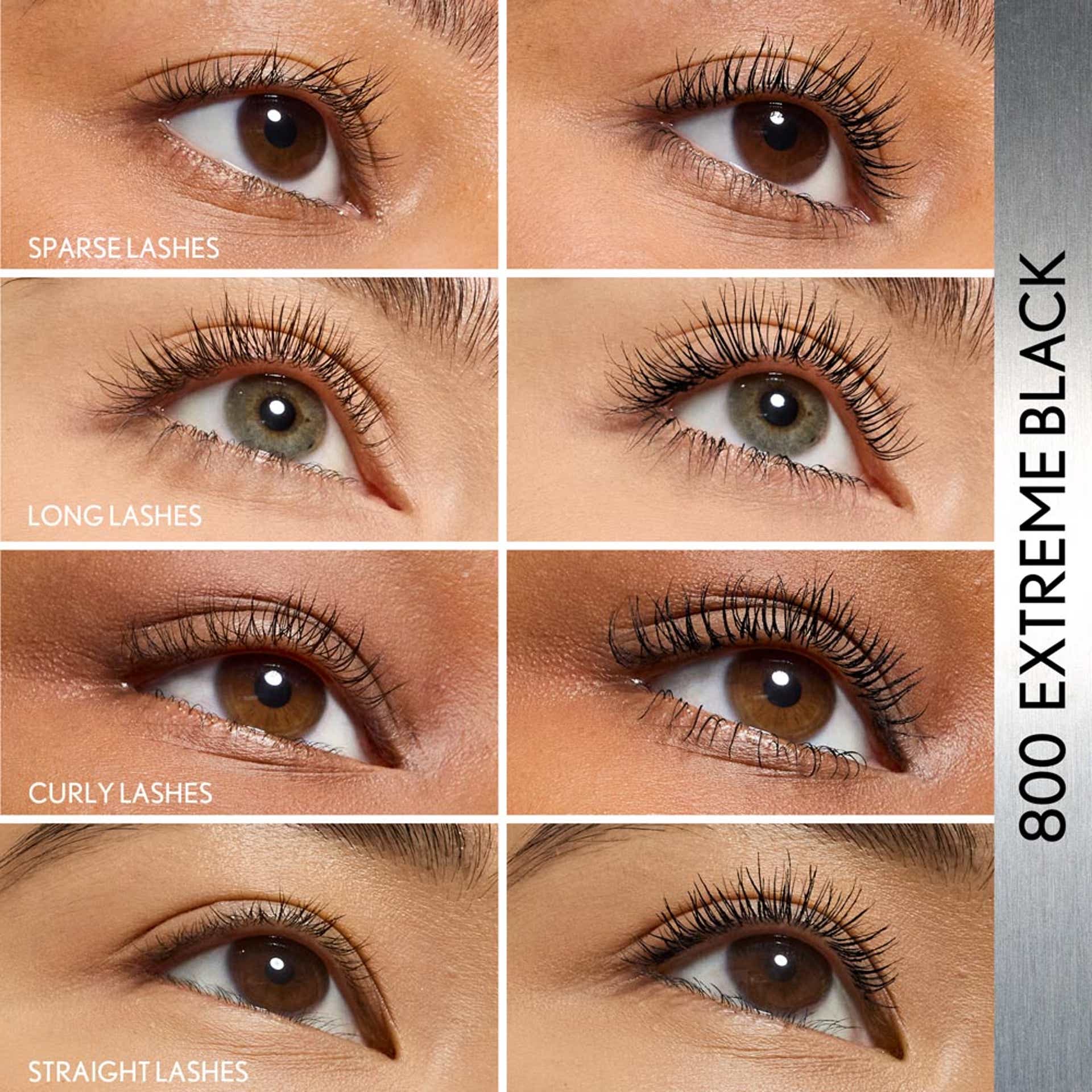 Lash Blast Bond Mascara Before and After Effect