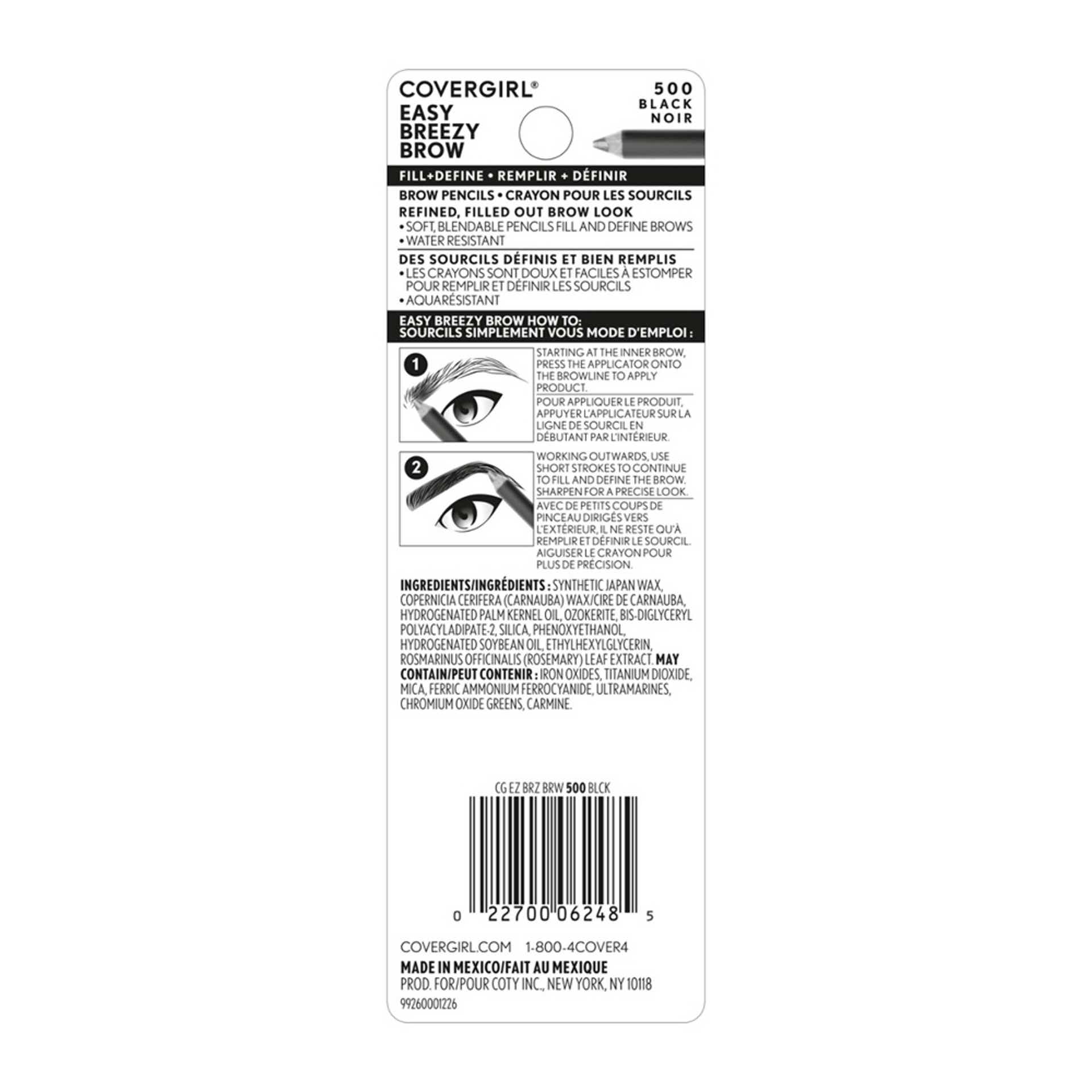 Easy Breezy Brow Fill + Define EyeBrow Back Package