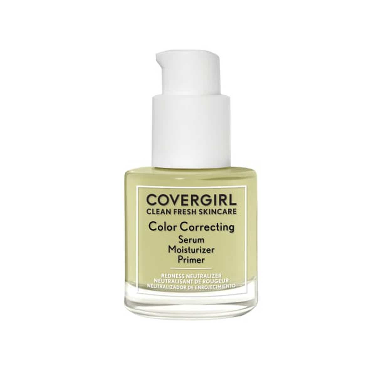 COVERGIRL Clean Fresh Skincare Color Correcting Serum Moisturizing Primer