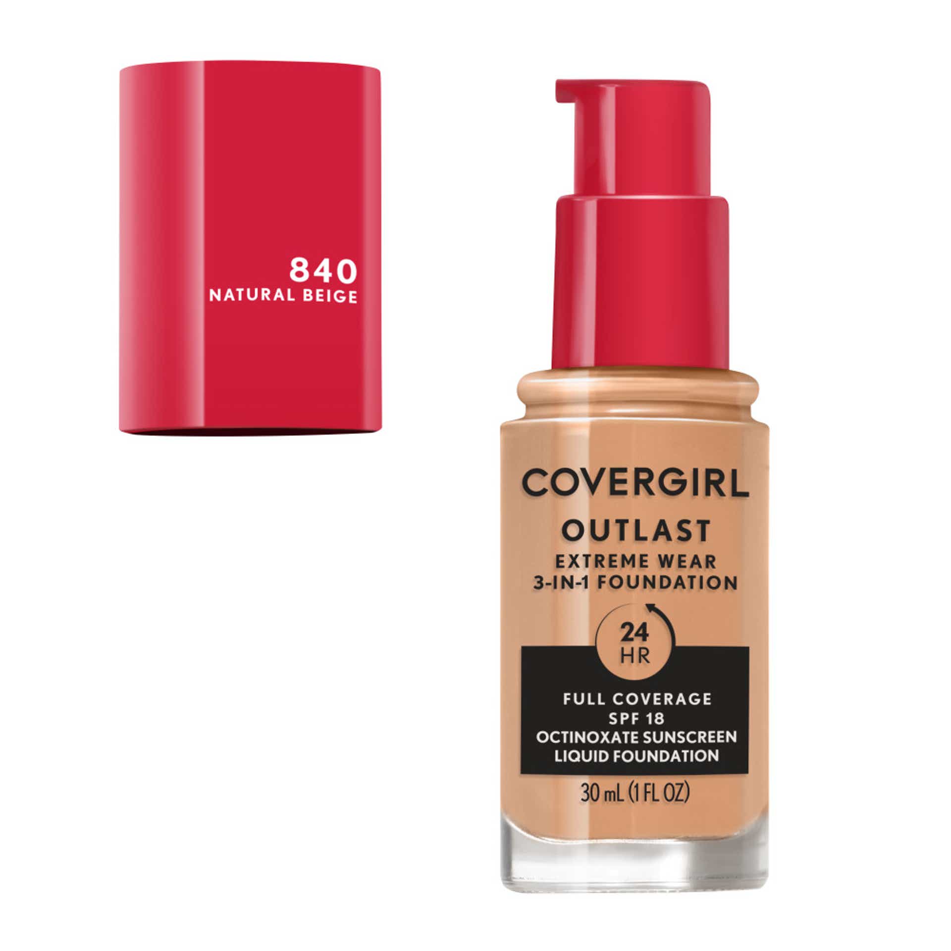 Outlast Extreme Full Coverage Liquid Foundation Open Pack