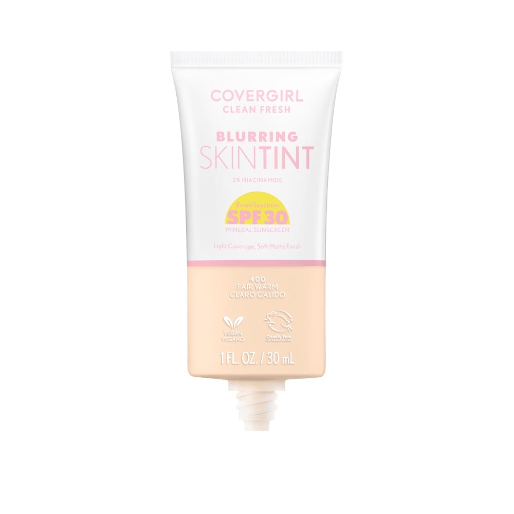 激安！特価品 Clean Fresh Blurring Skin Tint SPF 30 | COVERGIRL® 化粧下地