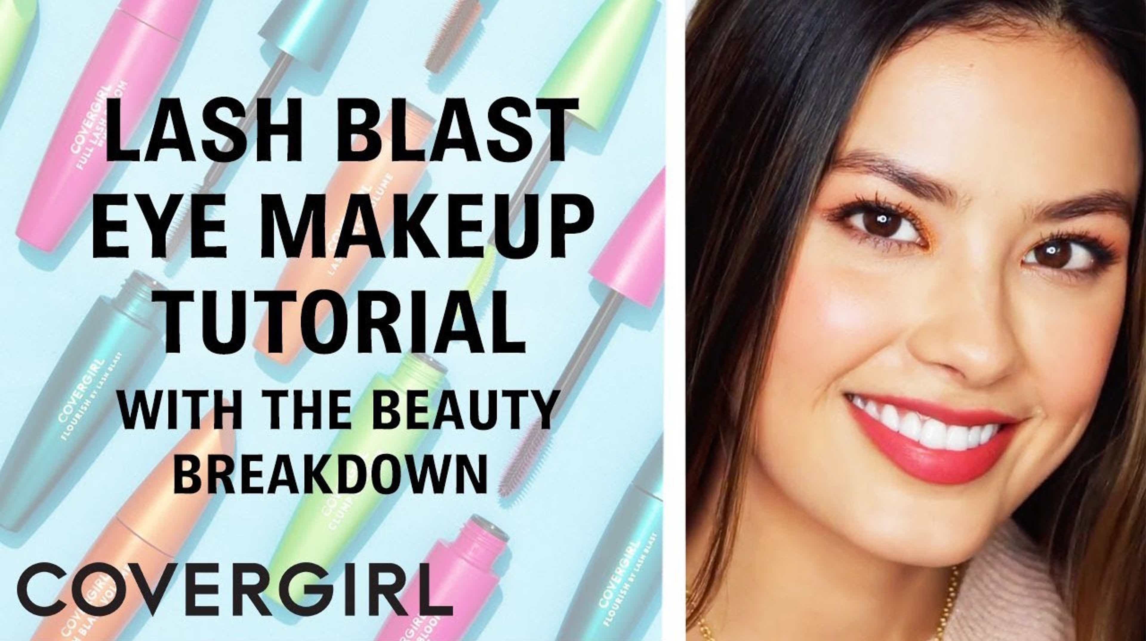 Simple & Easy Eye Makeup Look with The Beauty Breakdown | Lash Blast Collection