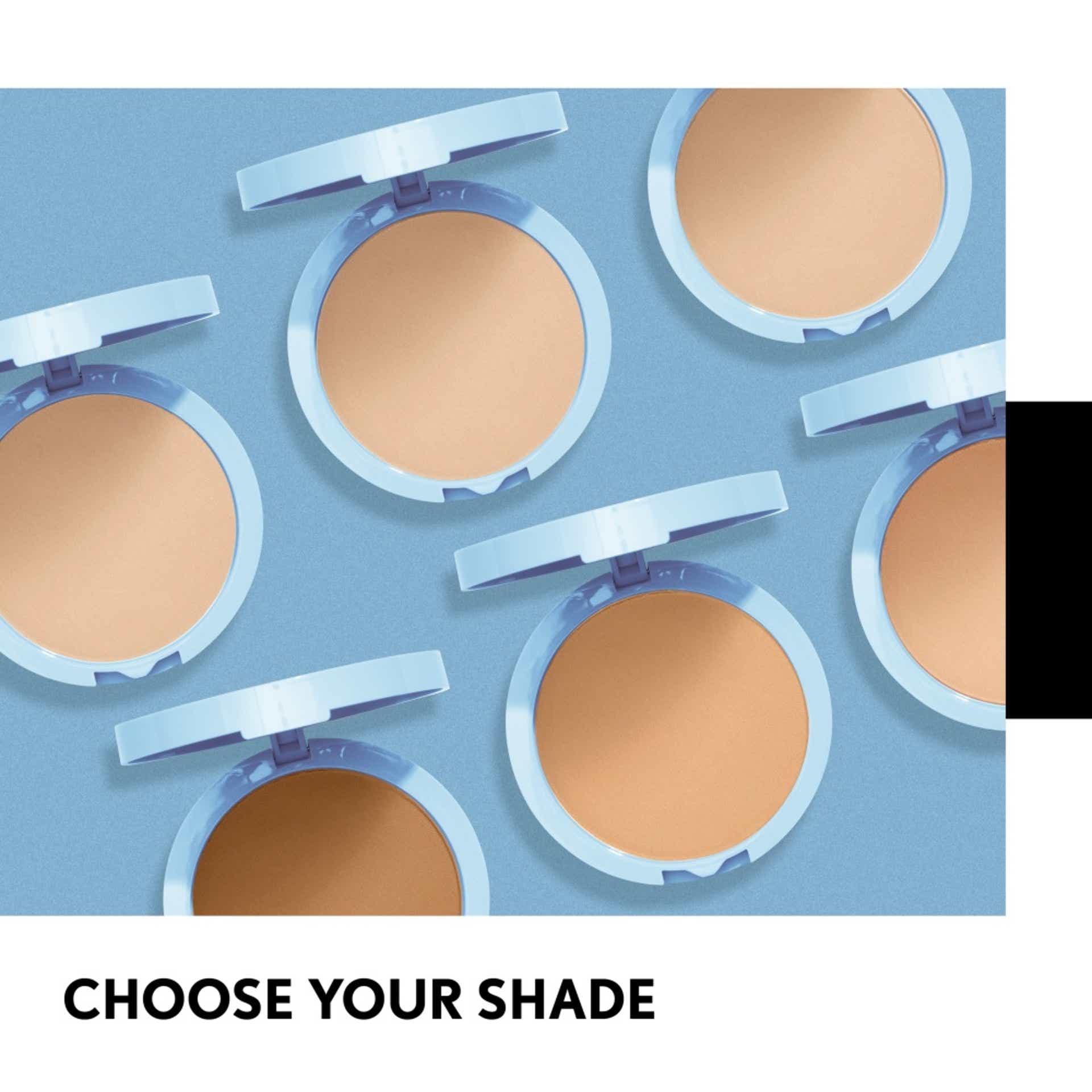 Clean Matte Pressed Powder Swatches