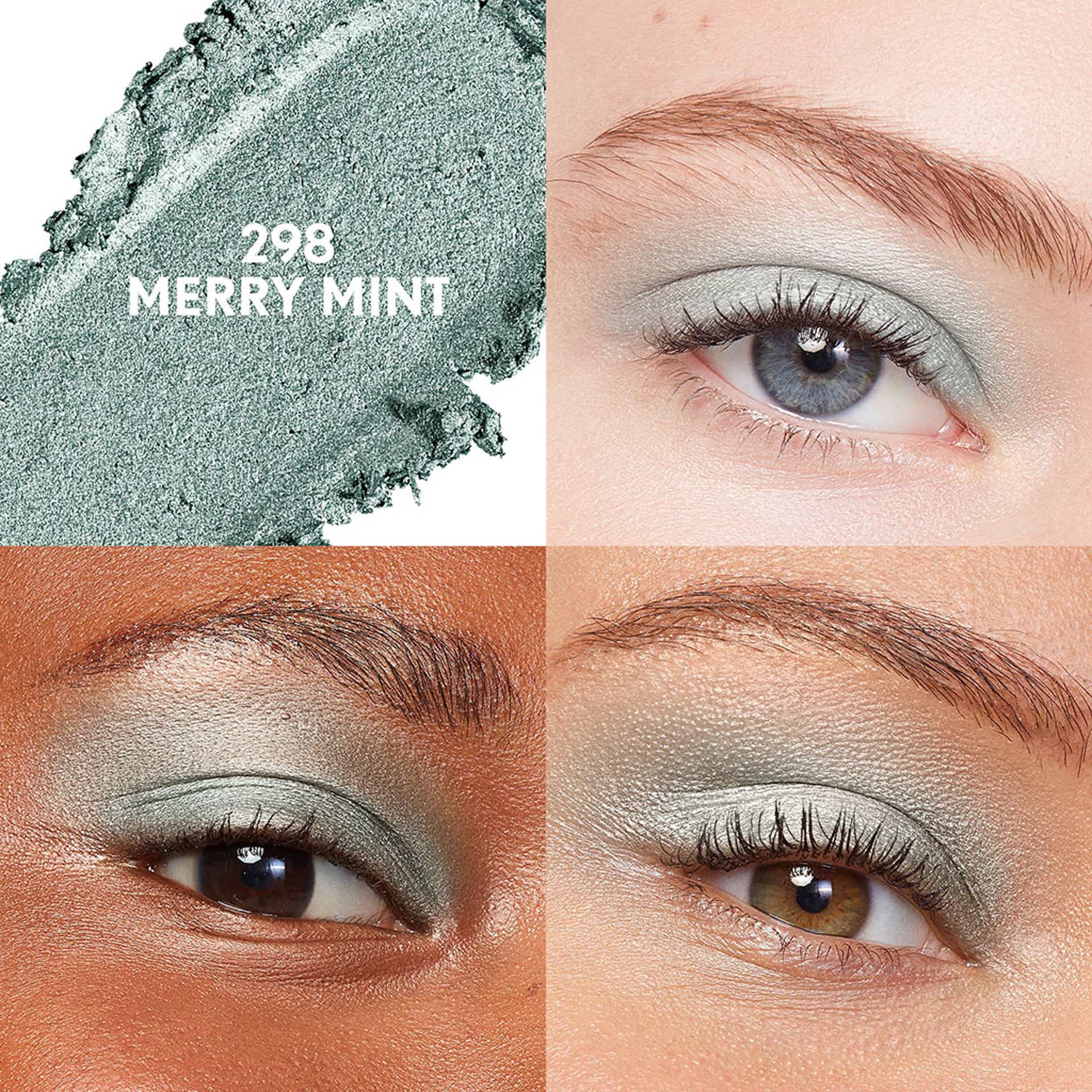 Clean Eye Color Eyeshadow Stick Holiday Edition Before and After