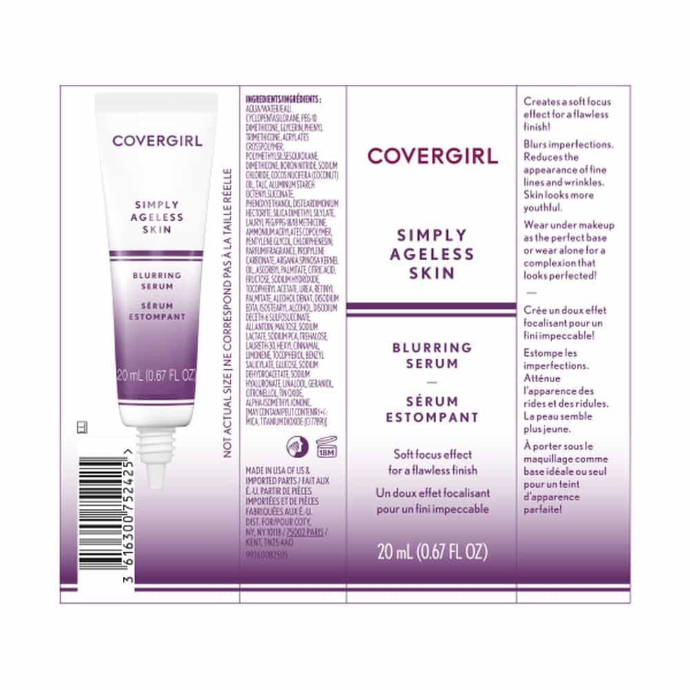 Simply Ageless Skin Blurring Serum Full Package