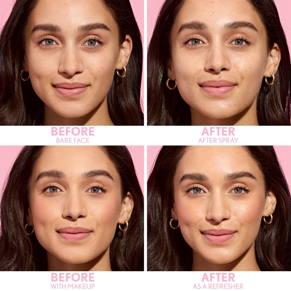 Clean Fresh Prime + Spray Nourishing Milk Before And After