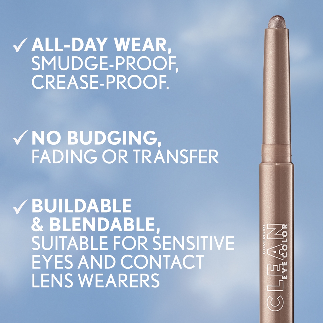 Clean Eye Color Eyeshadow Sticks Benefits