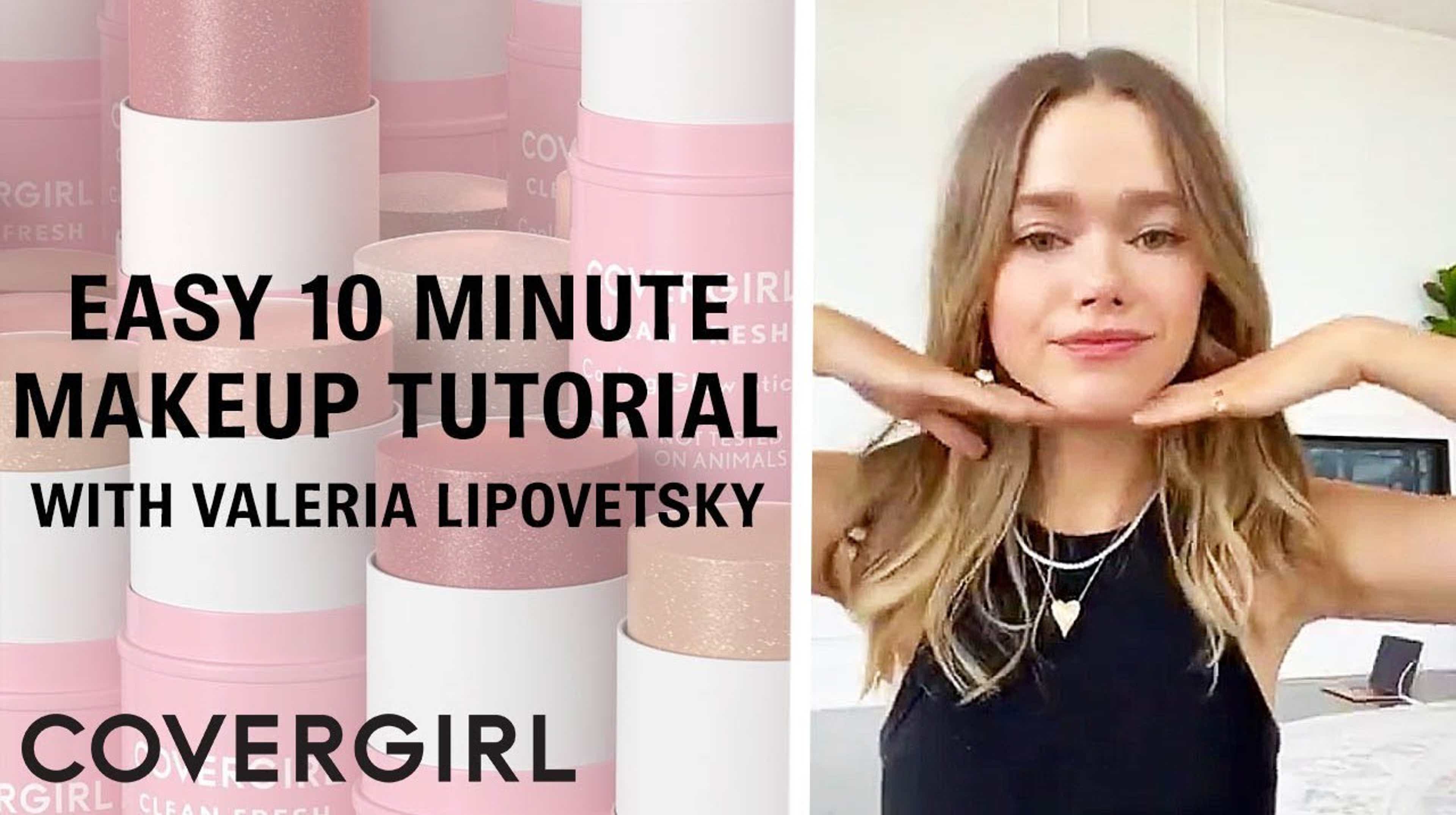 Easy, Breezy 10 Minute Makeup Tutorial with Valeria Lipovetsky