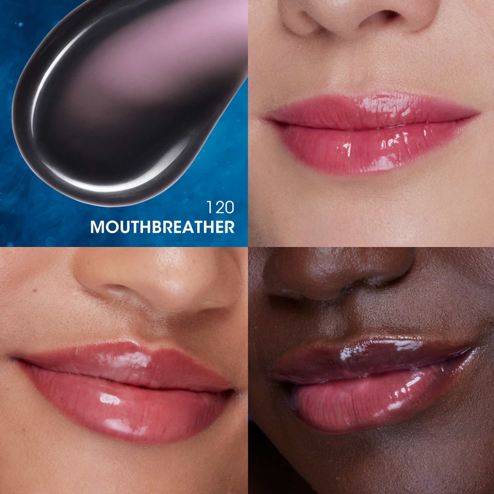 The Bite PH Transforming Lip Gloss Before and After