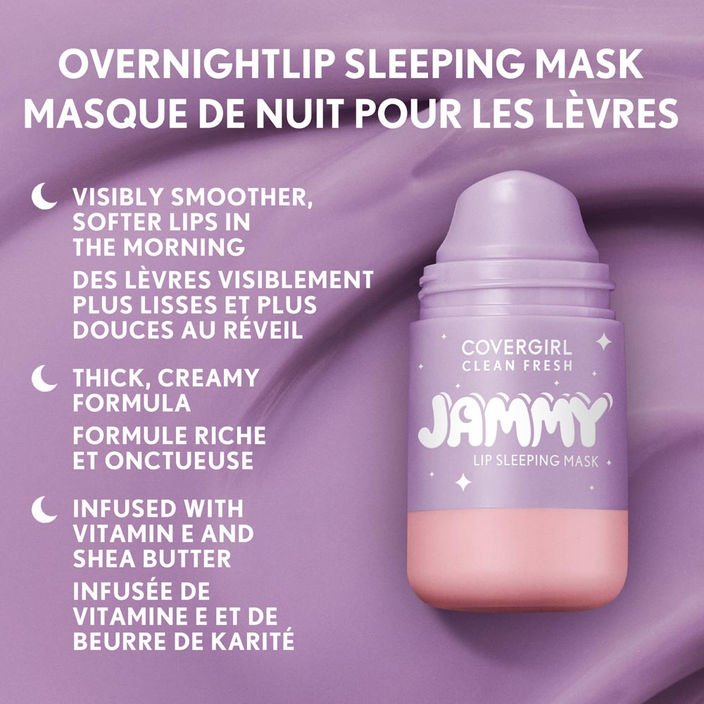 Clean Fresh Jammy Lip Sleeping Mask | COVERGIRL®