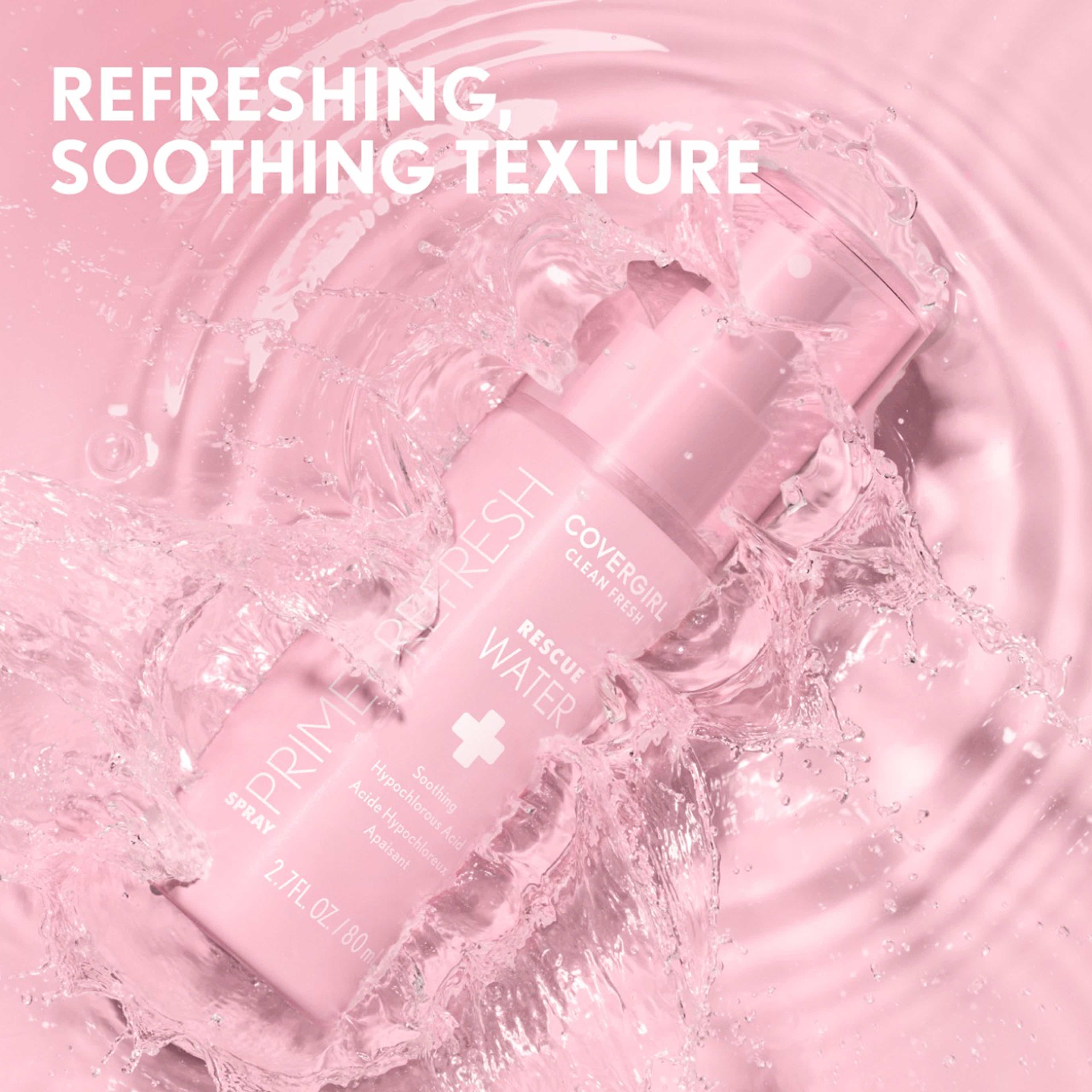 Clean Fresh Prime + Spray Rescue Water Refreshing Soothing Texture