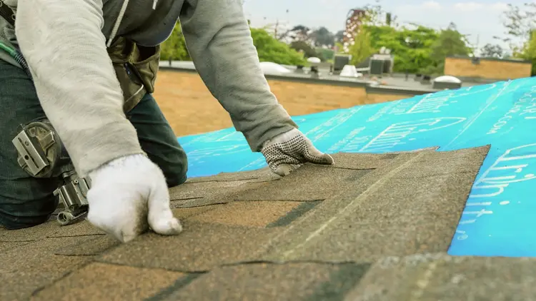 Trinity Solar roof installation, official company photo
