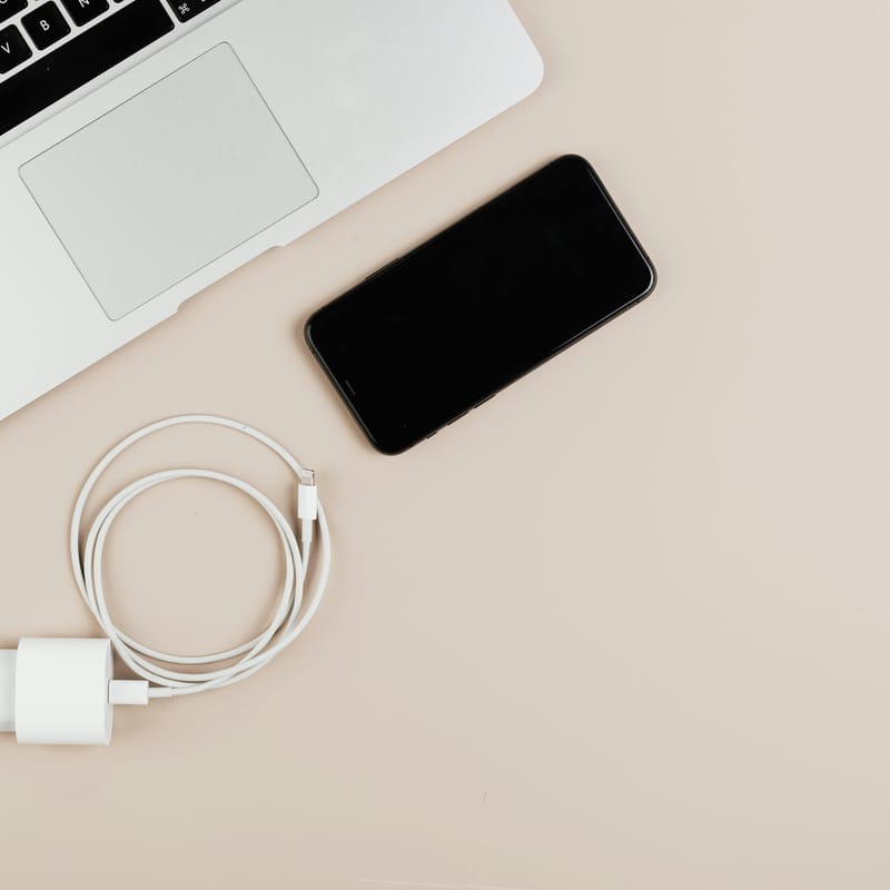 Diferentes gadgets em inglés.