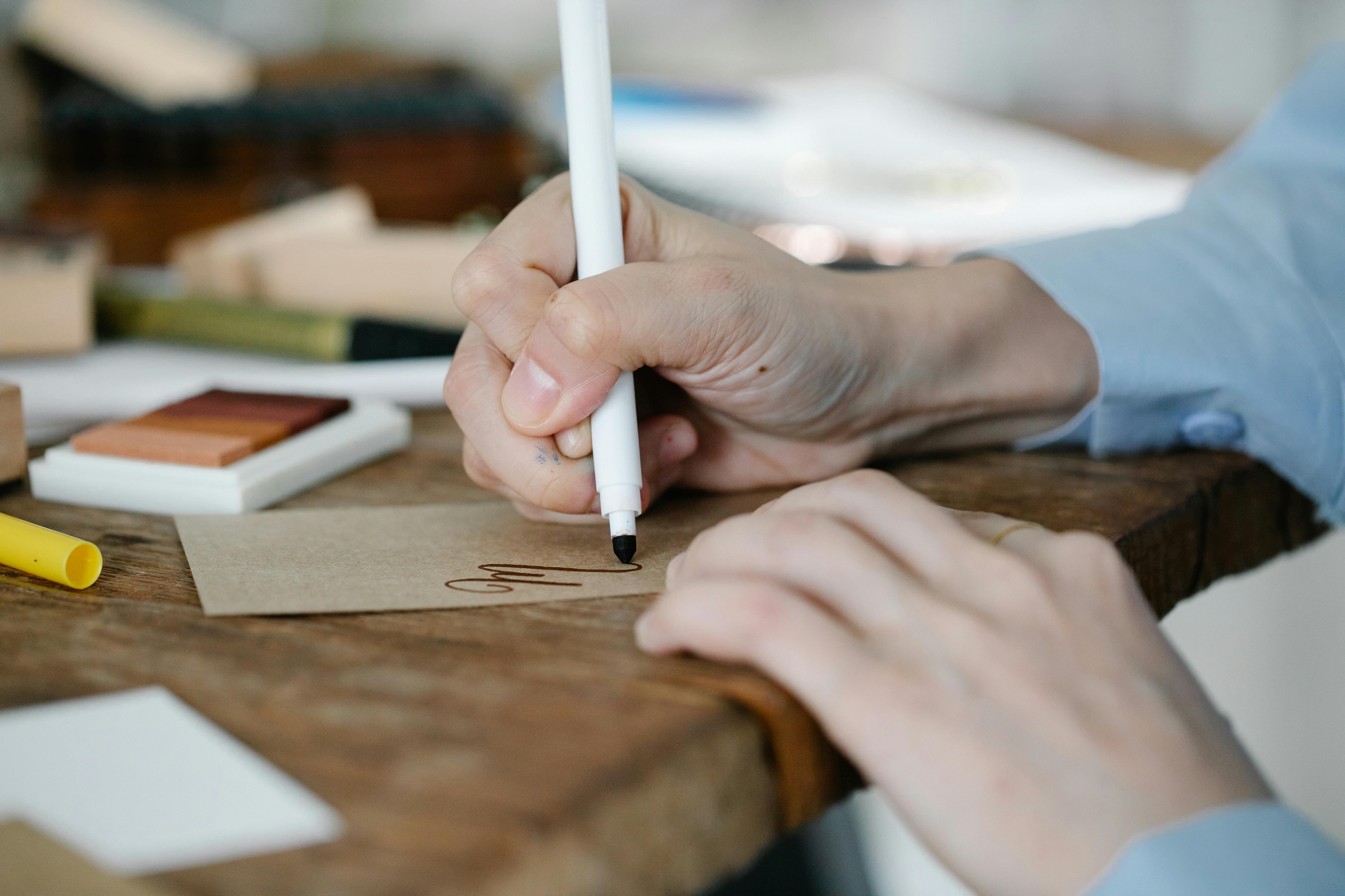 como escribir una carta manuscrita formal