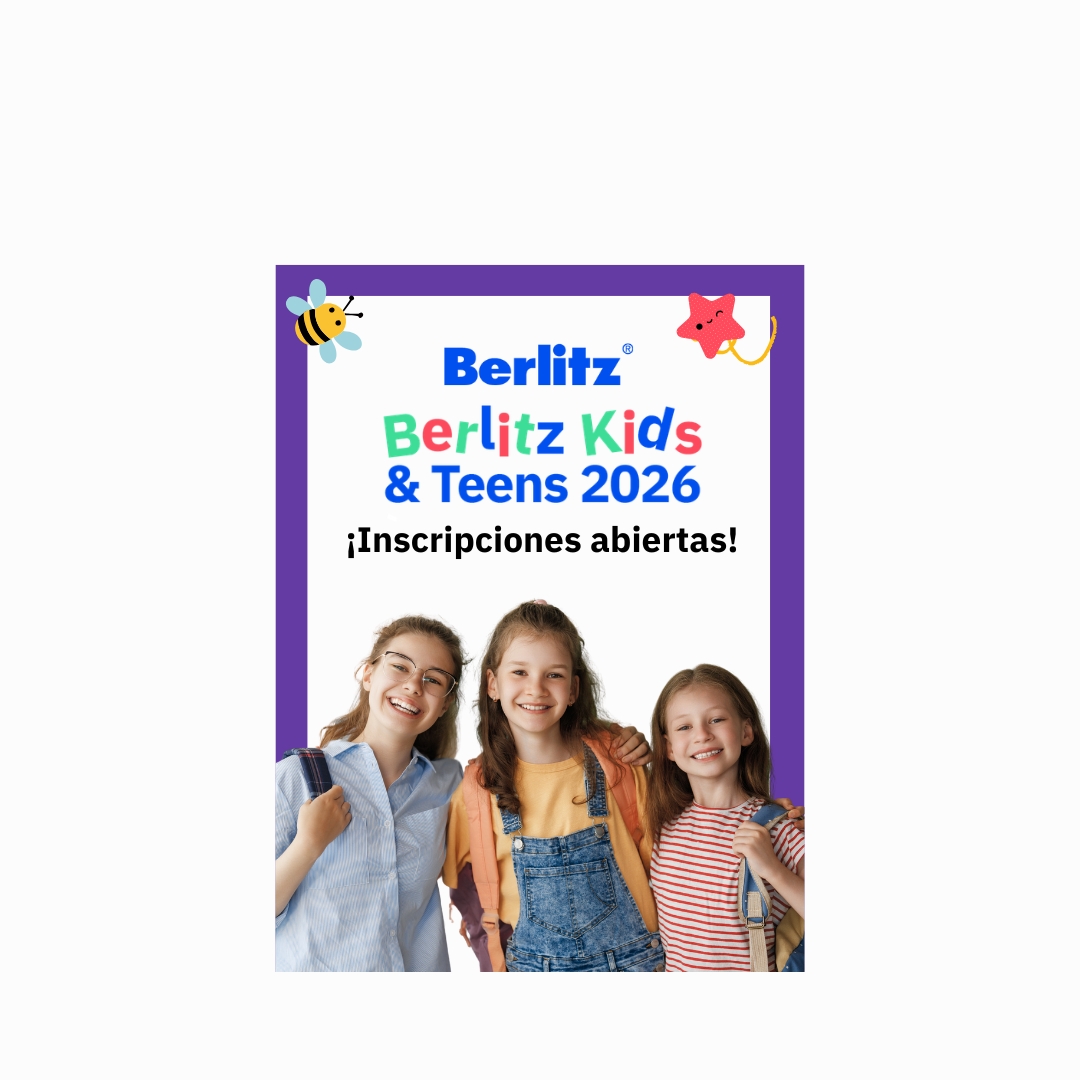 Programa anual para aprender ingles de Berlitz Kids & Teens