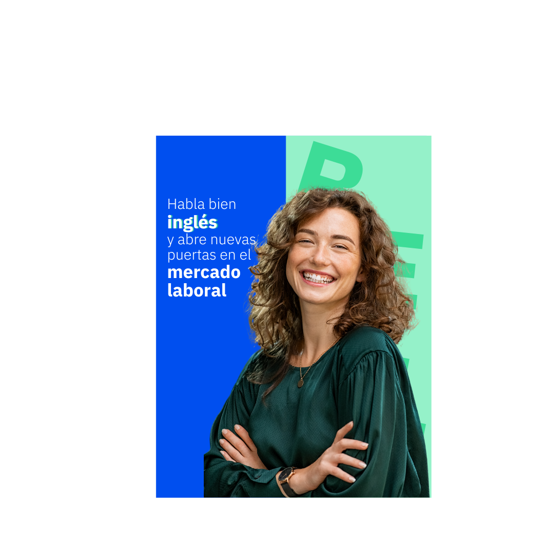 Hombre en clase en linea de Berlitz Live Online