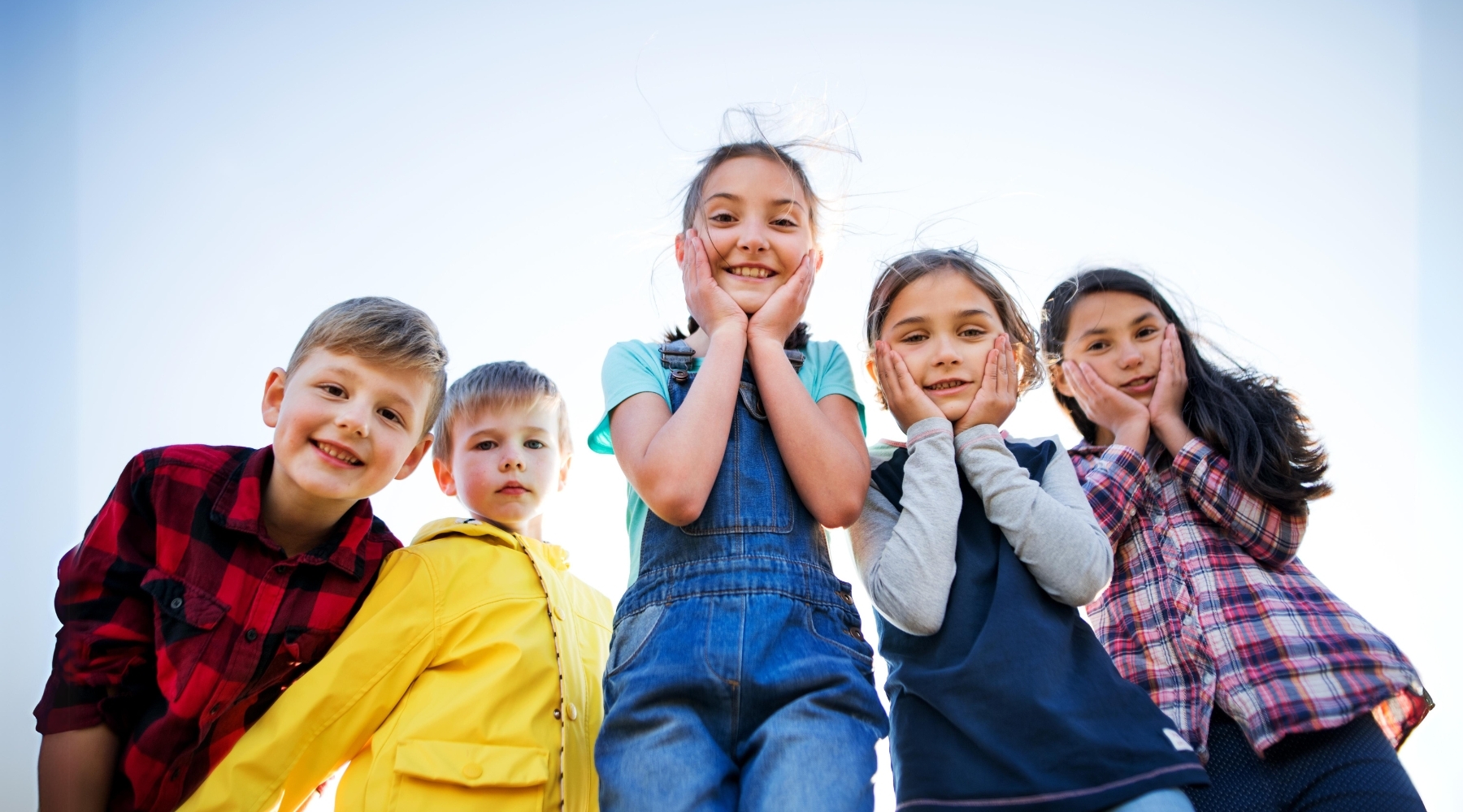 Niños en clases de verano