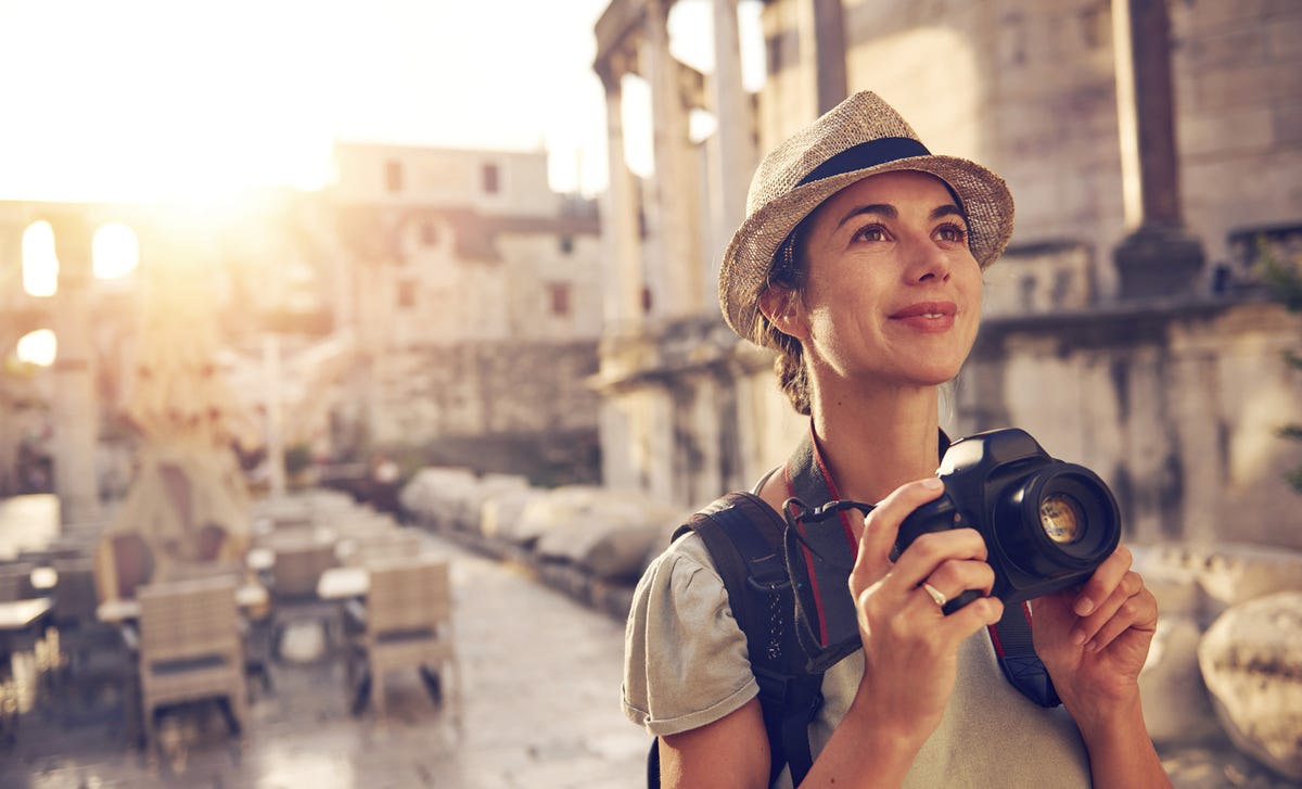 Mujer practicando Italiano básico