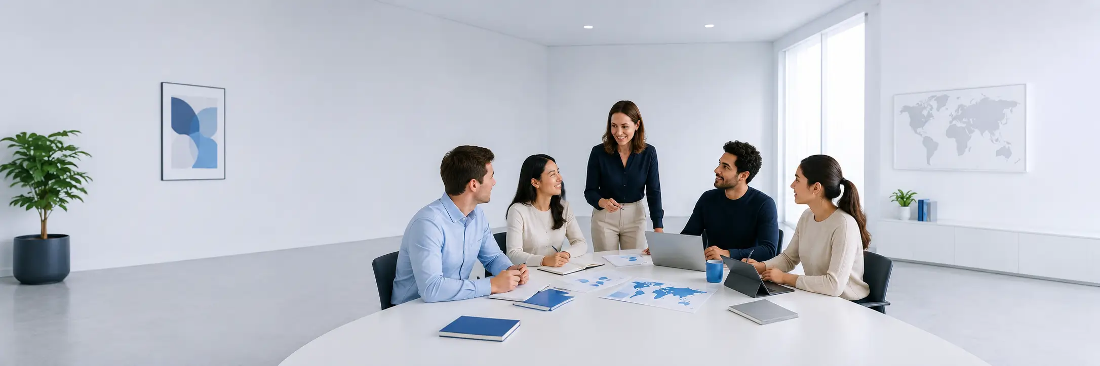 Hombre con características del liderazgo en empresas