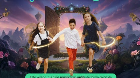 Curso de verano para practicar inglés para niños y jovenes