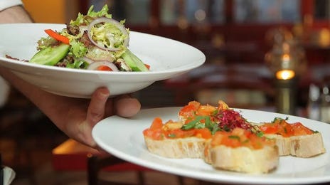 Restricciones de dieta en francés