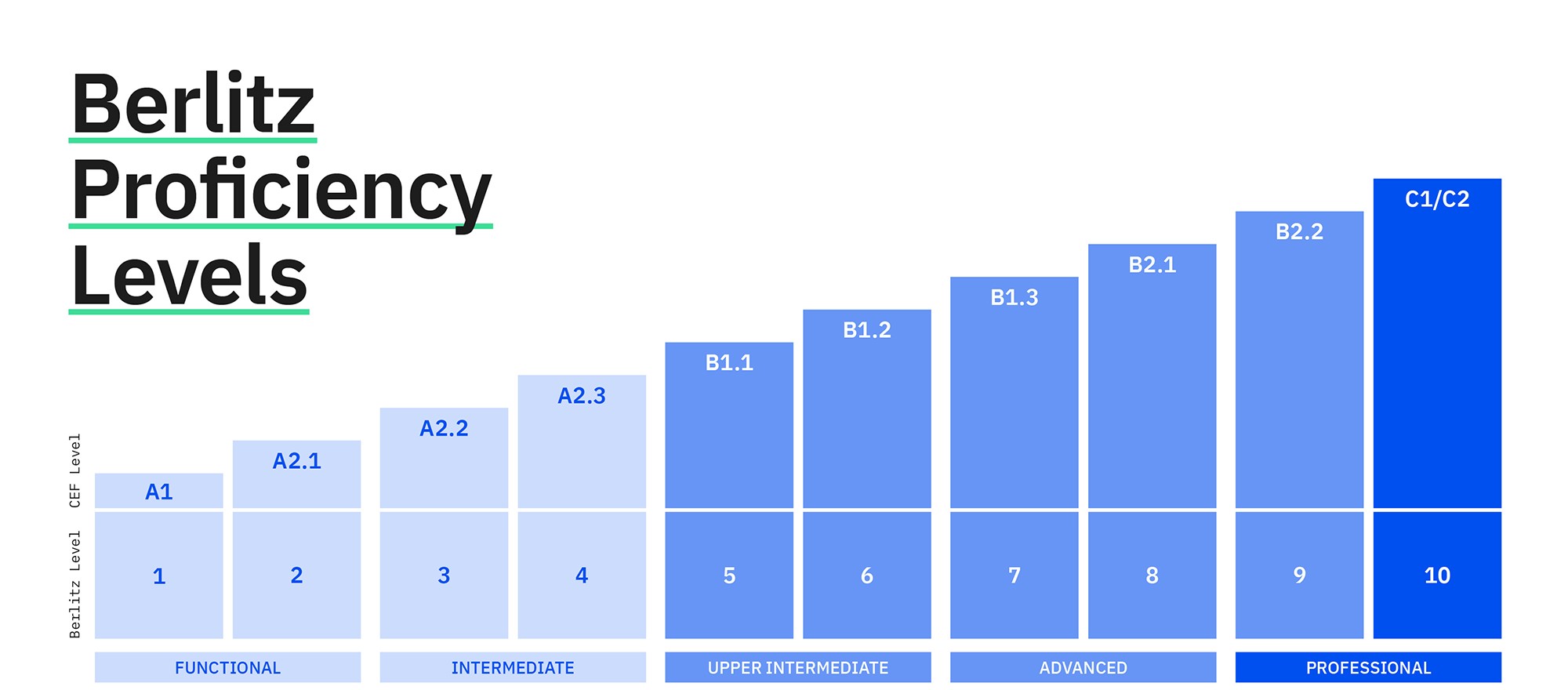 Berlitz Proficiency Chart