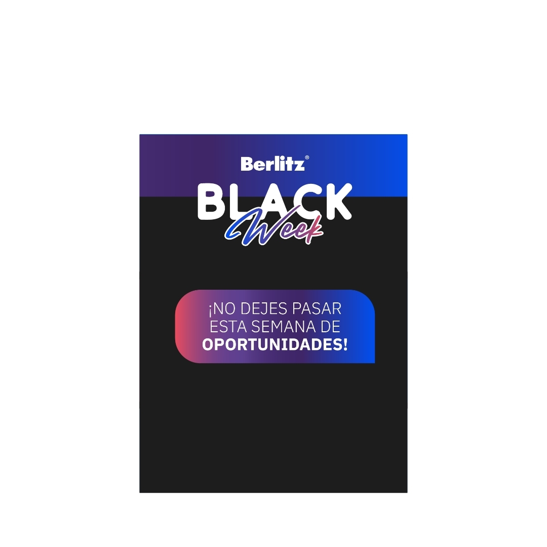 Clases de inglés u otros idiomas con promociones de Blackweek