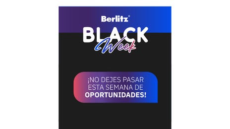 Clases de inglés u otros idiomas con promociones de Blackweek