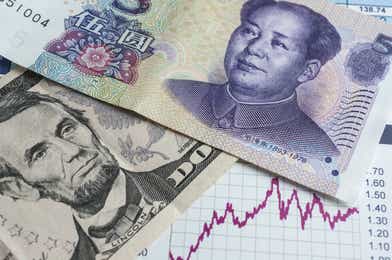 US Dollar and Chinese Yuan