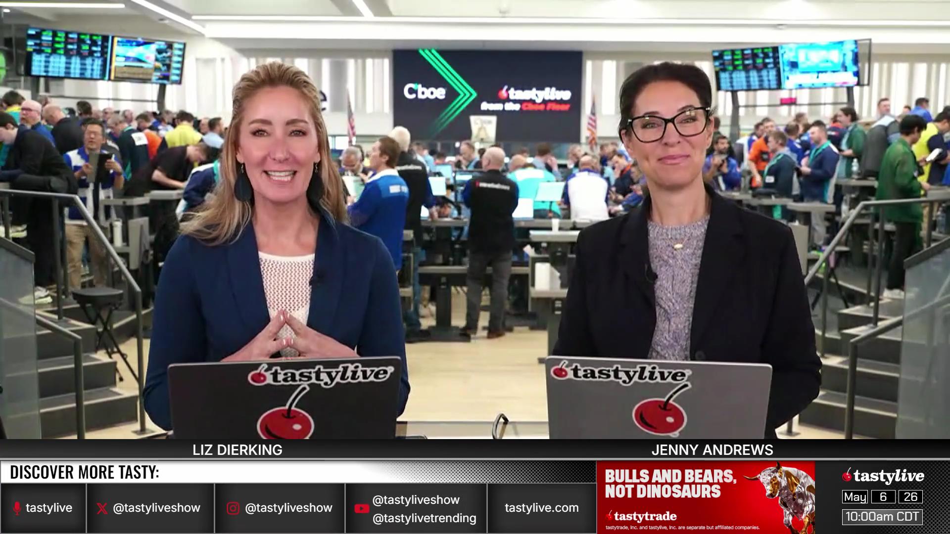 The LIZ and JNY Show - May 6, 2026 - Trading 0 DTEs with 1 DTEs - Part 2 Episode cover