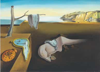 Salvador Dali's The Persistence of Memory, courtesy of the Moma