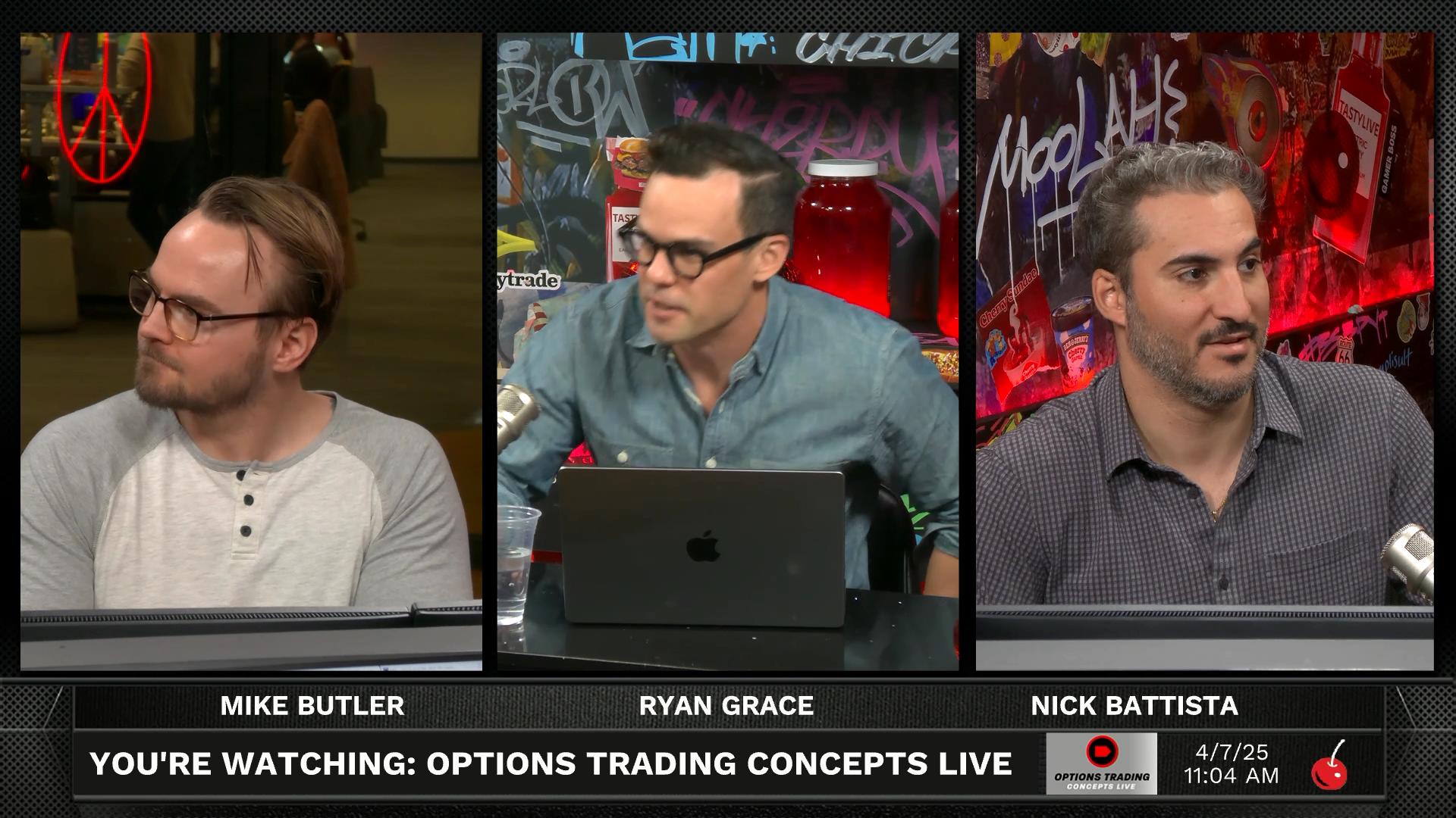 Options Trading Concepts Live - April 7, 2025 - Bitcoin Update April 7th 2025 Episode cover