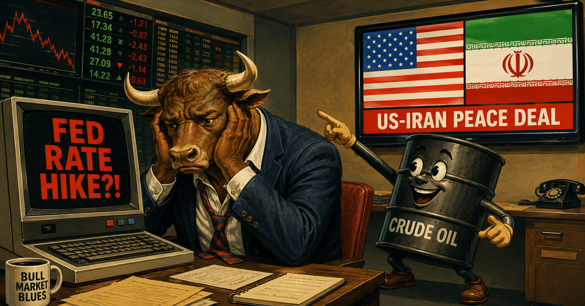 Why Are Stocks Struggling Even as Oil Falls Amid US-Iran Talks?