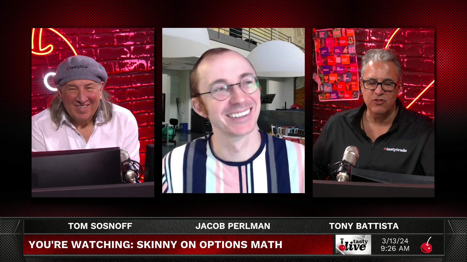 The Skinny On Options Math - March 13, 2024 - Skinny on Options Math Episode cover