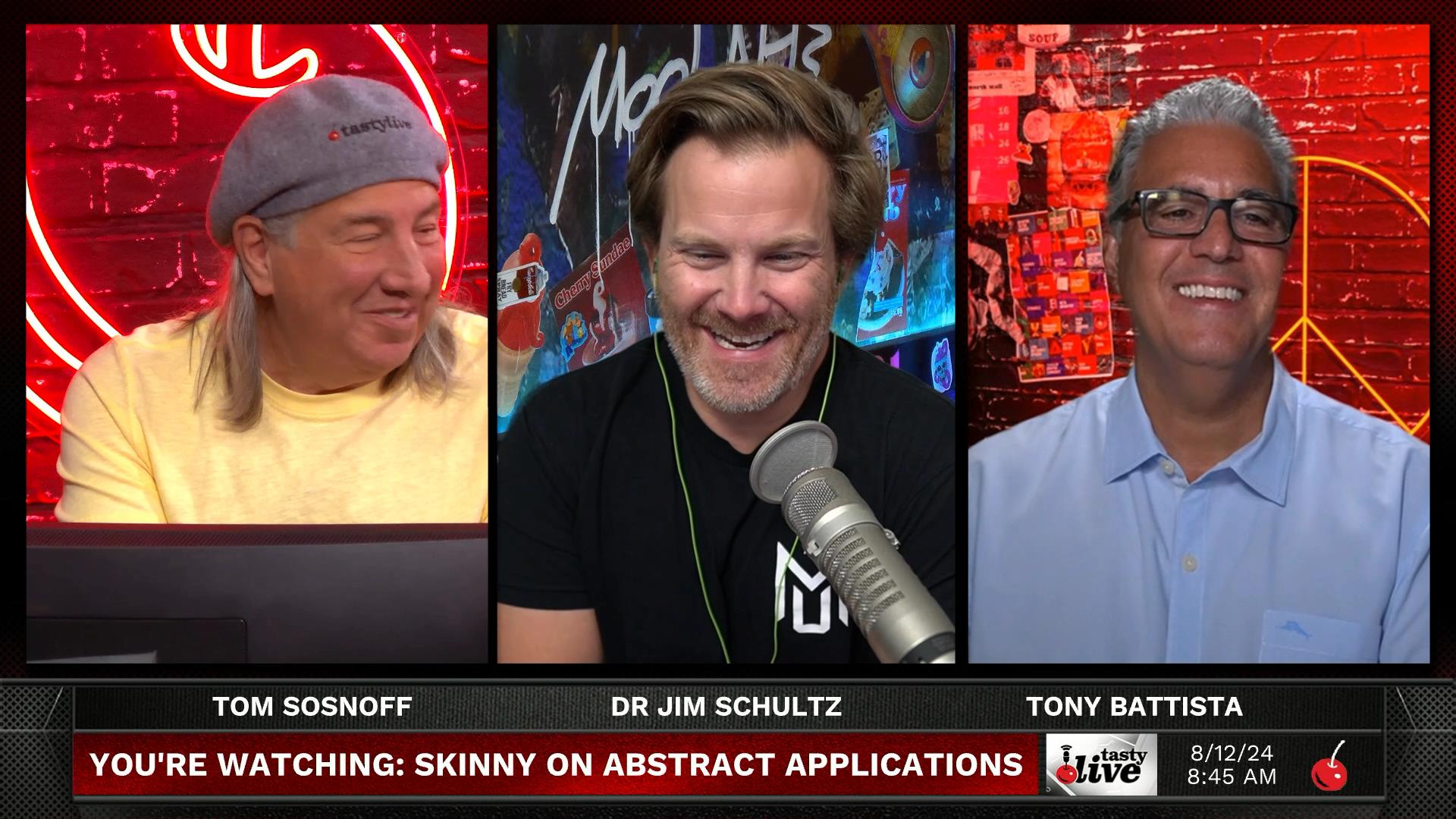 The Skinny on Options: Abstract Applications - August 12, 2024 - Skinny on Options Abstract Applications Episode cover
