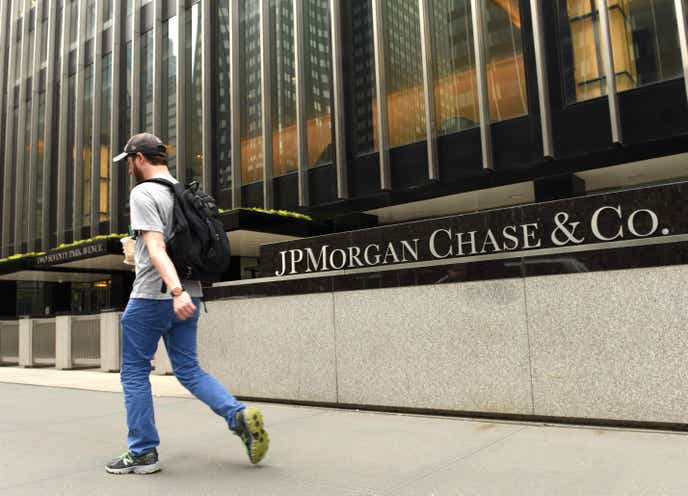 Banks reporting earnings this week, JP Morgan Chase & Co.